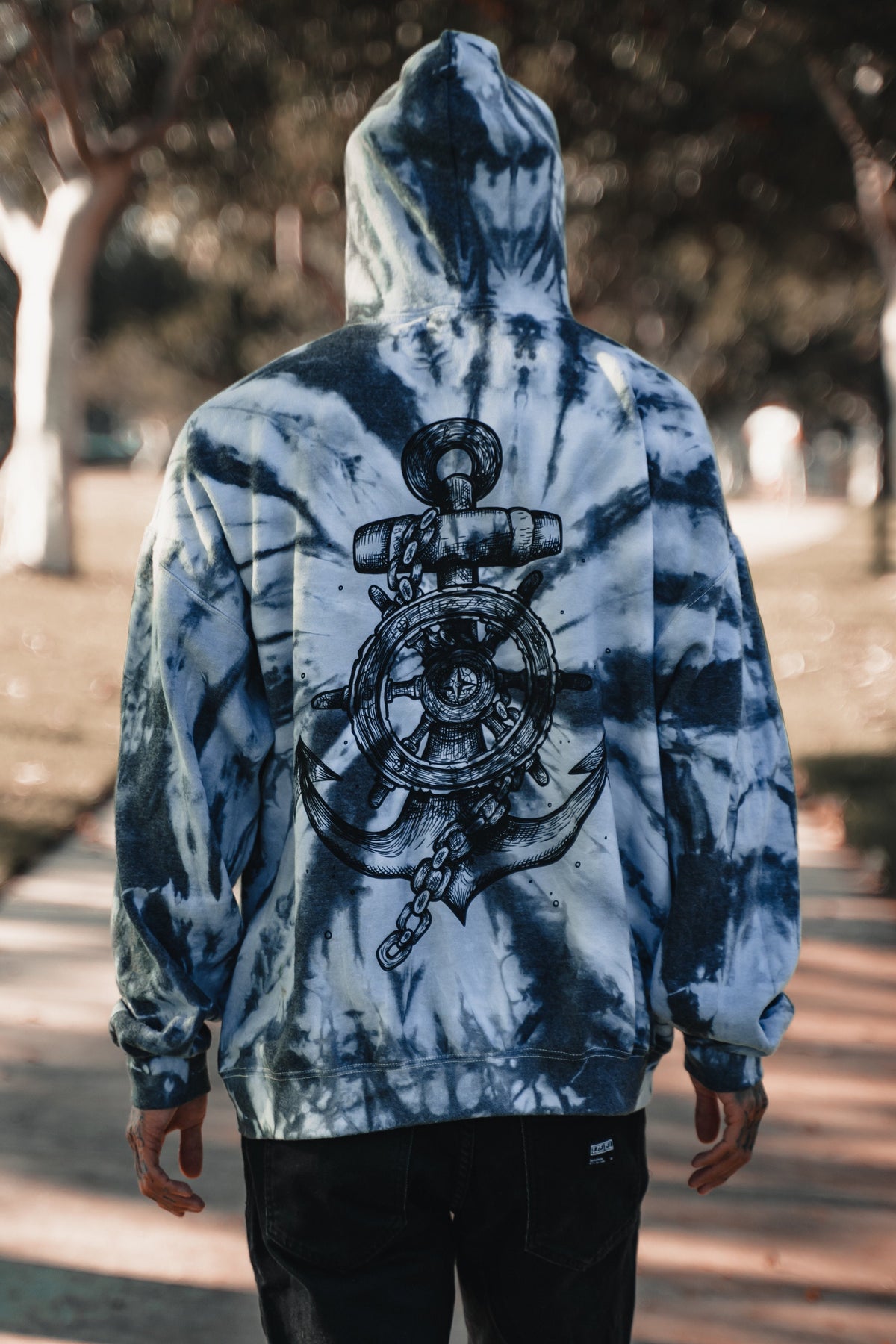 Take The Helm Tie Dye Hoodie
