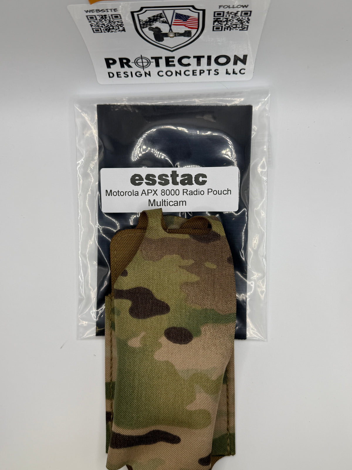 ESSTAC Motorolla 8000 Radio Pouch (Short Battery)