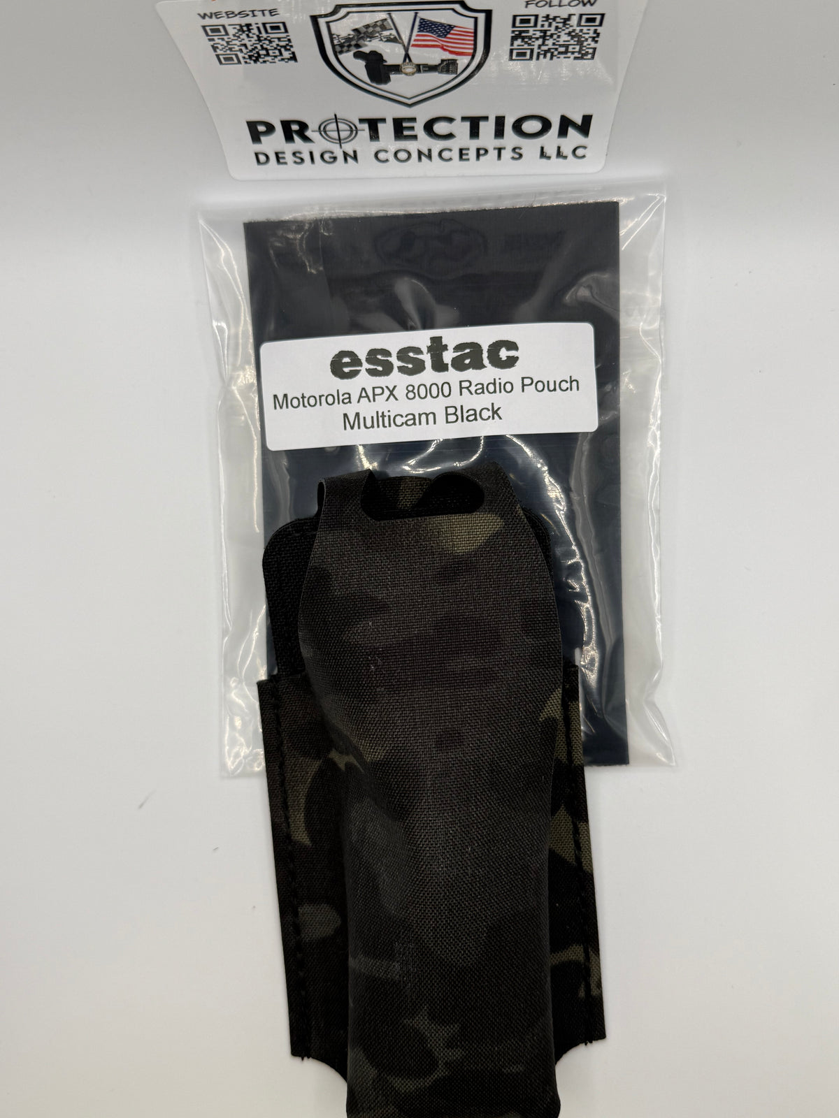 ESSTAC Motorolla 8000 Radio Pouch (Short Battery)