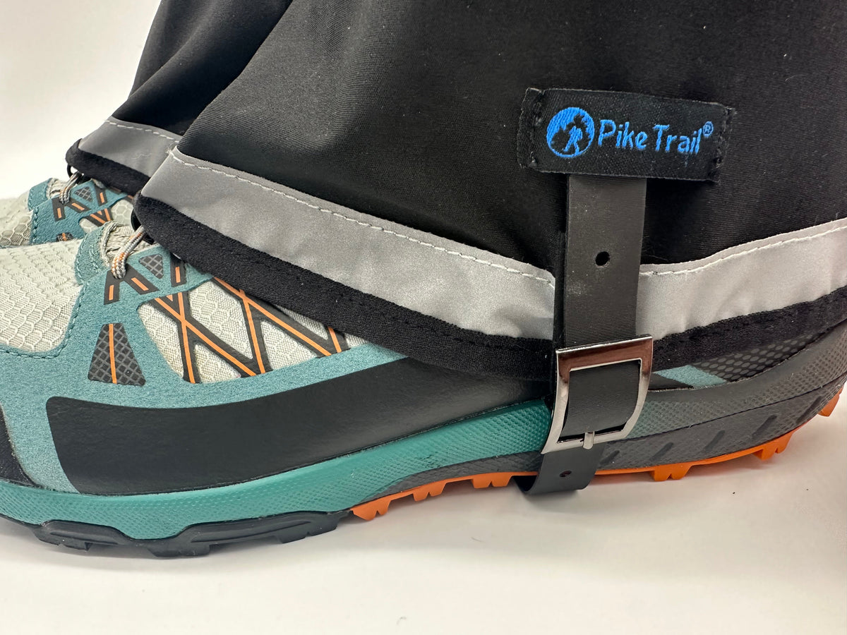Pike Trail Mid Length Gaiters – Waterproof, Adjustable Small/Medium Hiking & Hunting Gaiters
