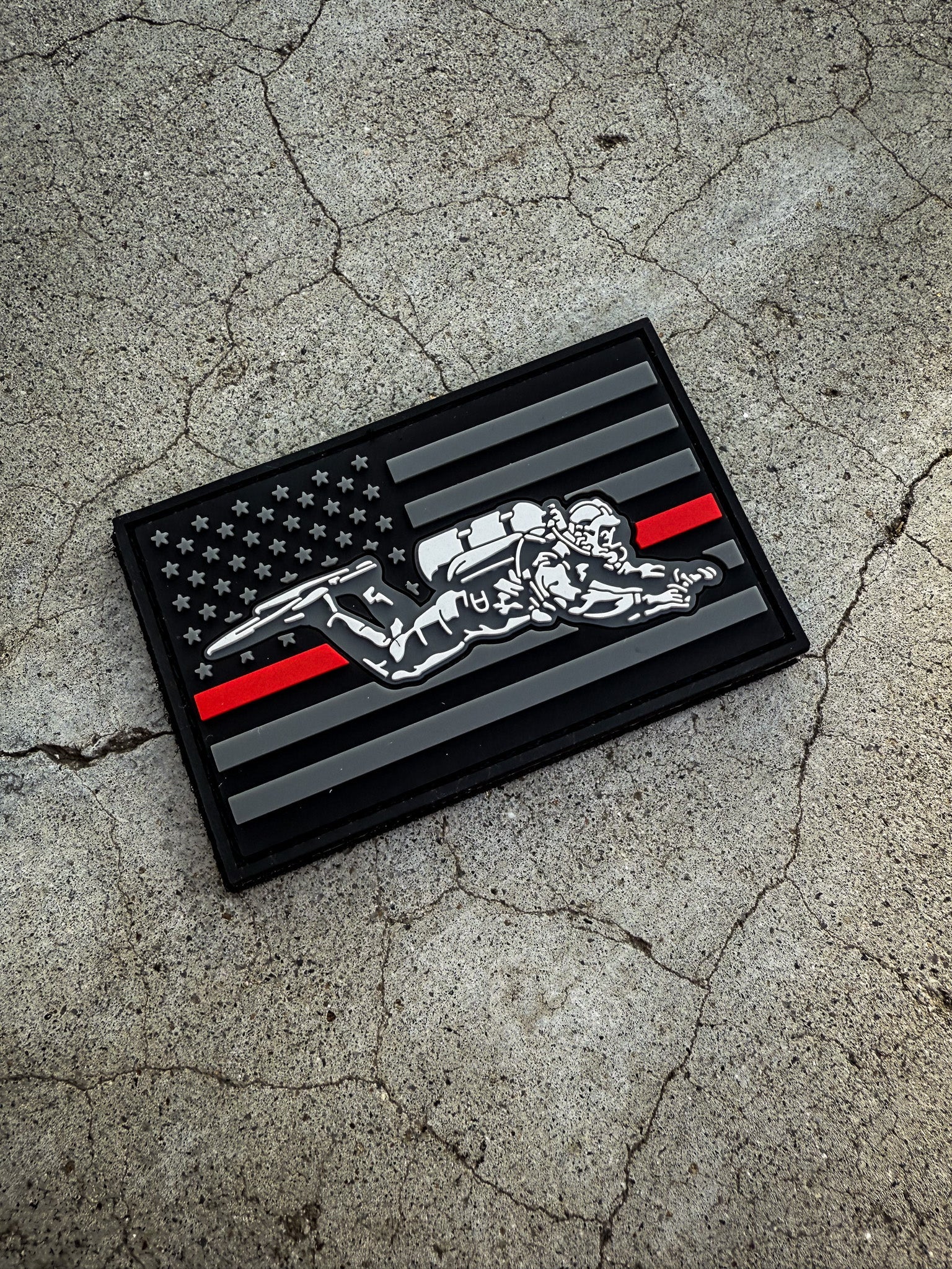Black Mask Divers PVC Hero Patch