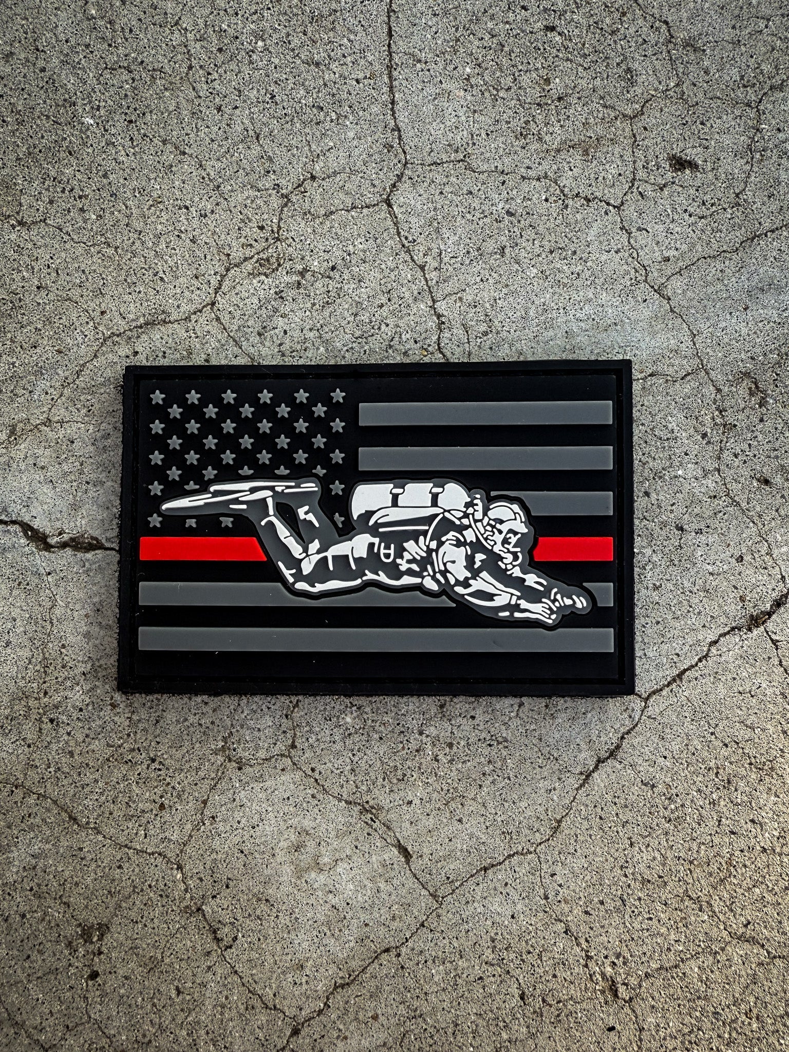 Black Mask Divers PVC Hero Patch