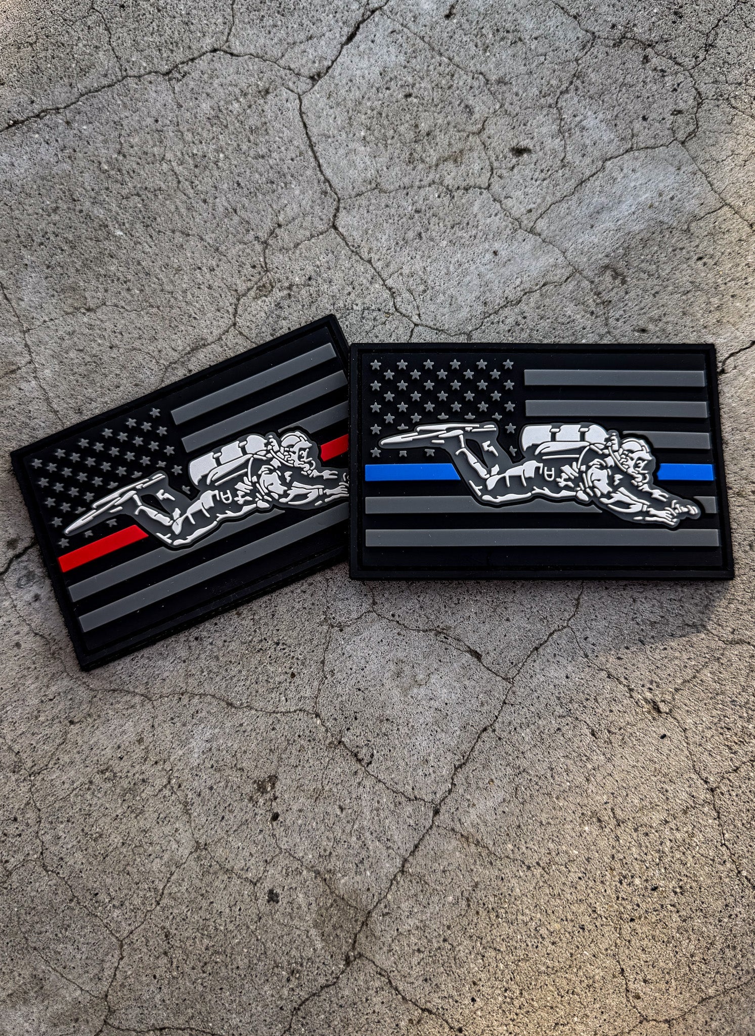 Black Mask Divers PVC Hero Patch