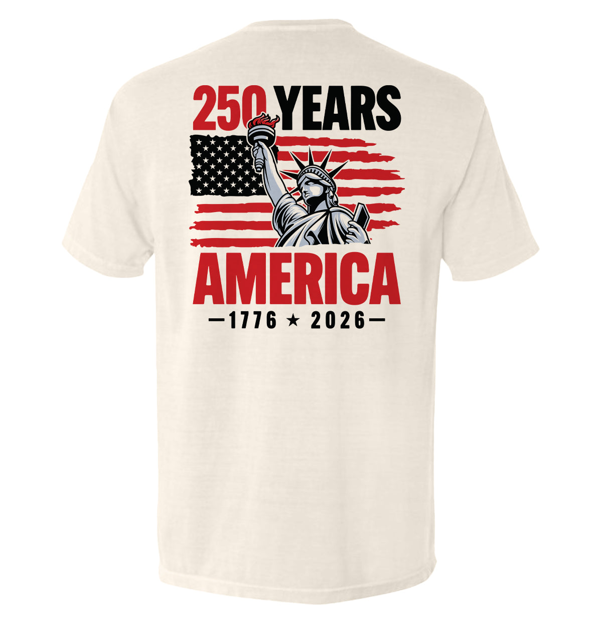 Shield Republic 250 Years Statue of Liberty