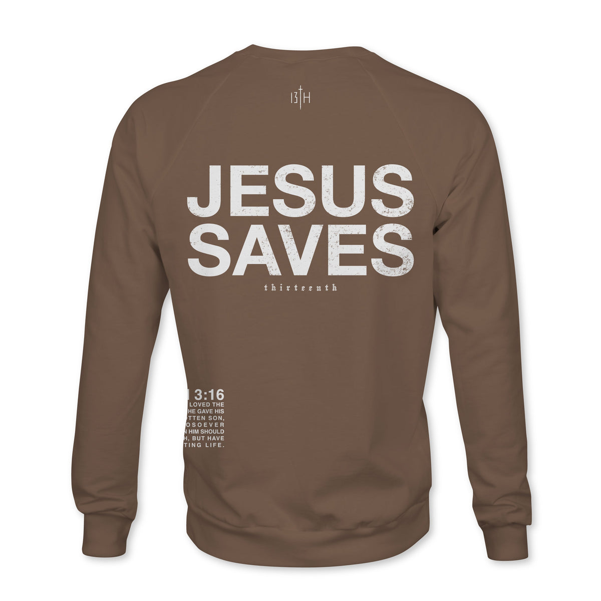 Jesus Saves Crewneck