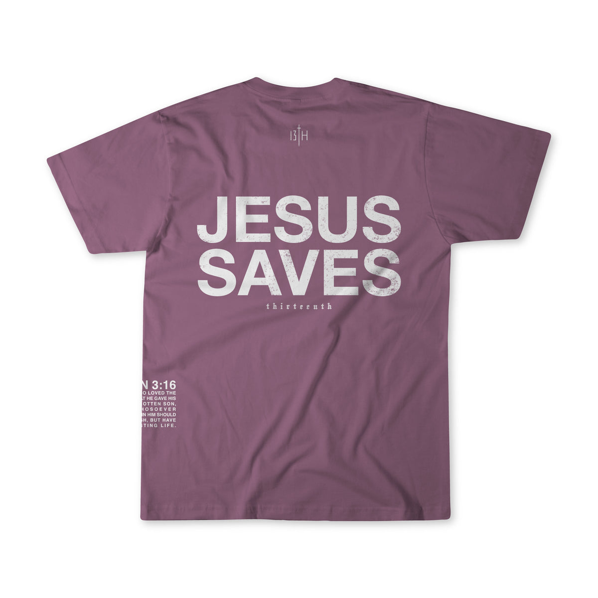 Jesus Saves Berry Tee