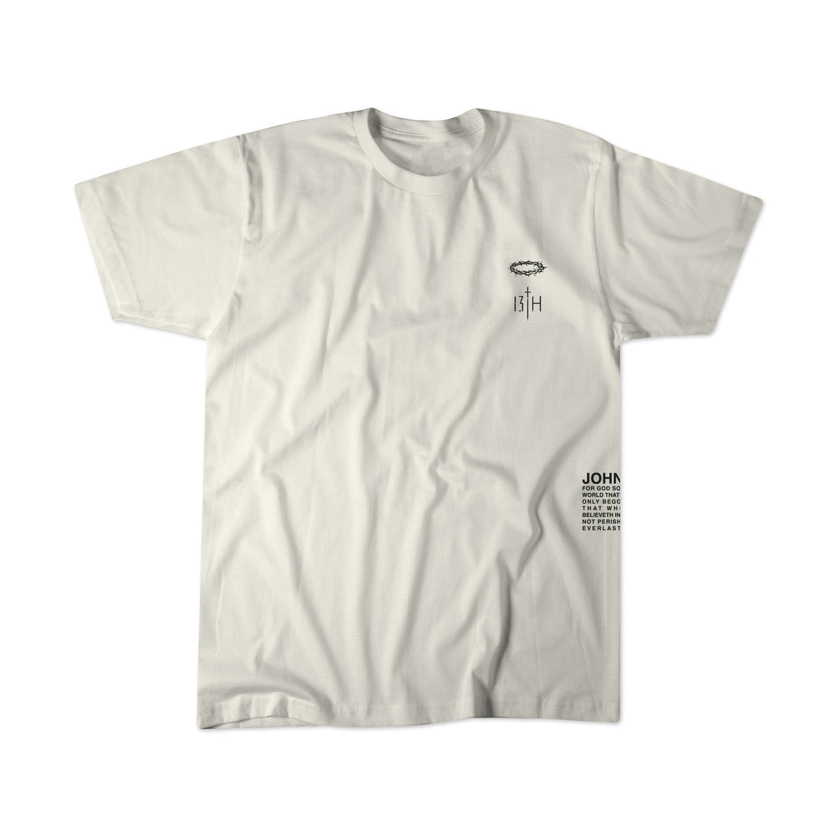 Youth Jesus Saves Ivory Tee
