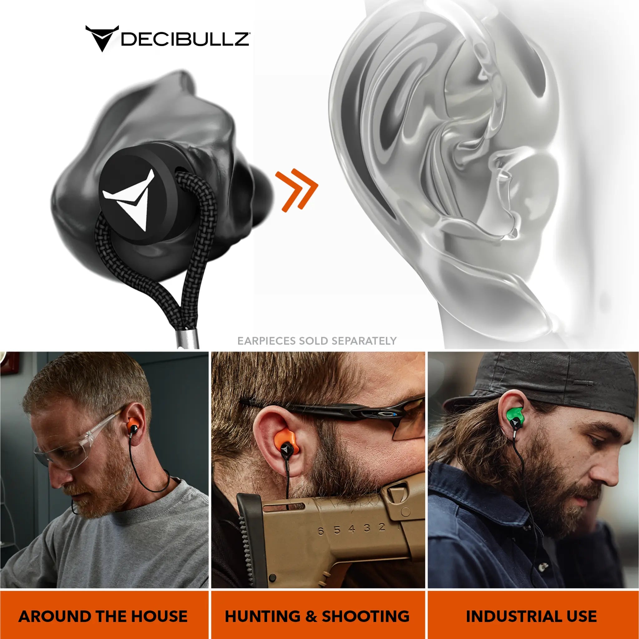 Decibullz Earplug Lanyard