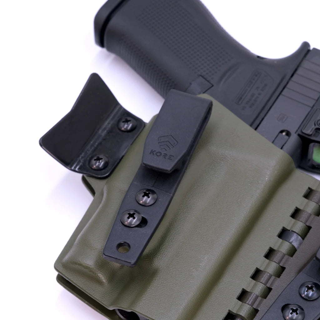 Kore Essentials Quater Belt 1.25" IWB Bottom Hook Holster Clip