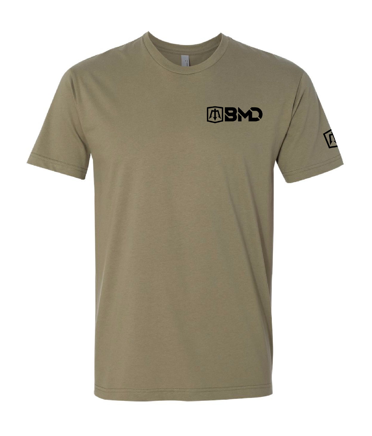 Black Mask Divers Patriot T-Shirt Light Olive