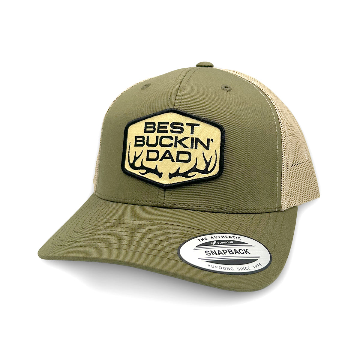 Shield Republic Best Buckin' Dad (Woven Patch)