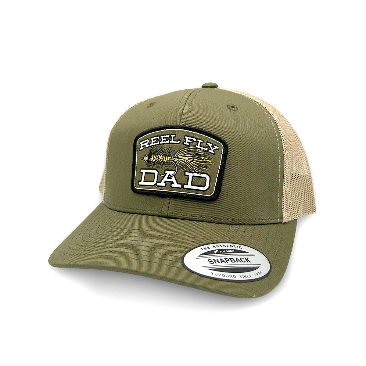 Shield Republic Reel Fly Dad (Woven Patch)
