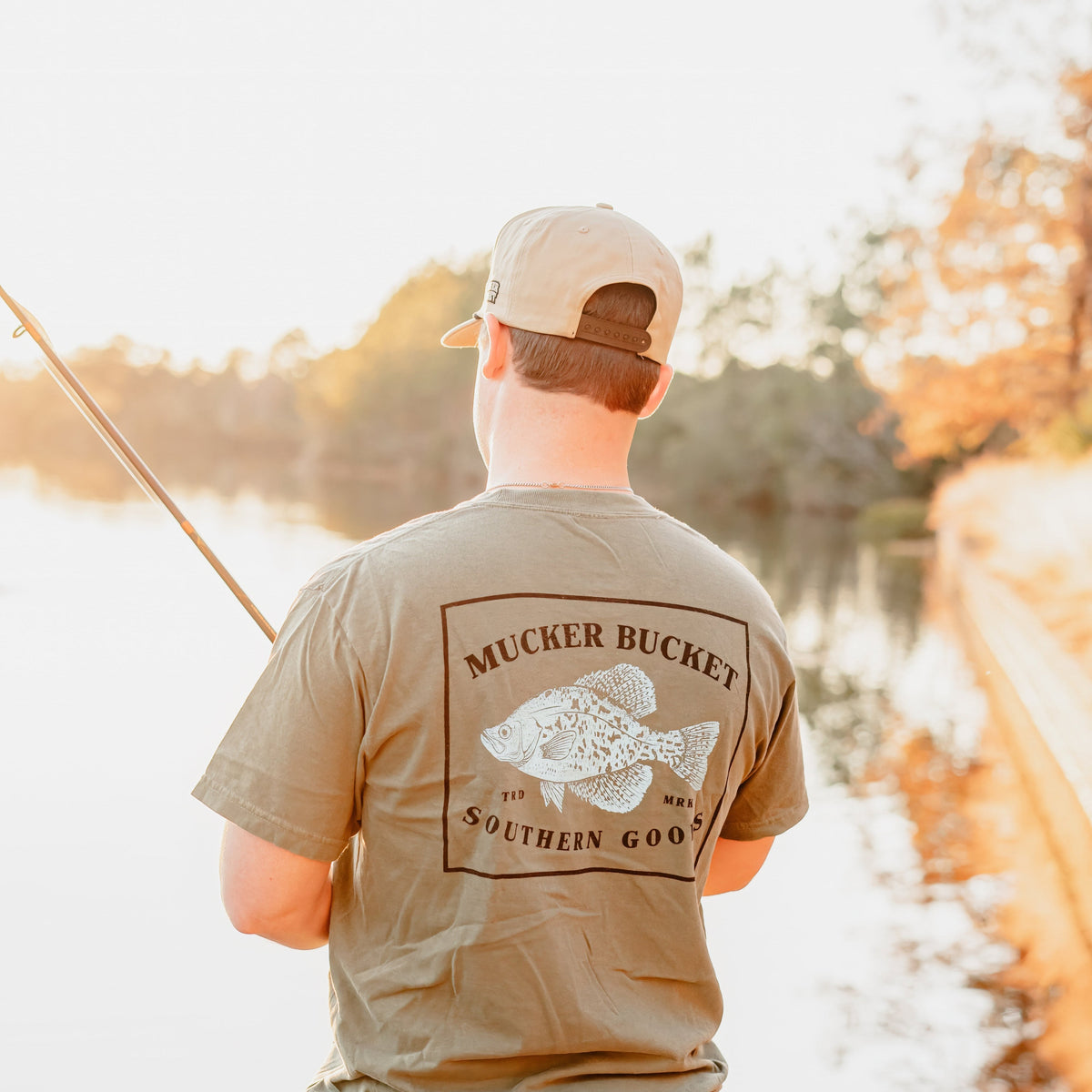 Mucker Bucket Crappie Premium Tee | Freshwater Fishing T-Shirt