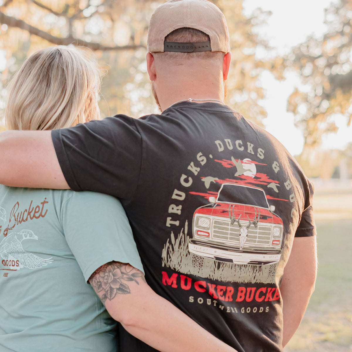 "Trucks, Ducks & Bucks" Premium Tee