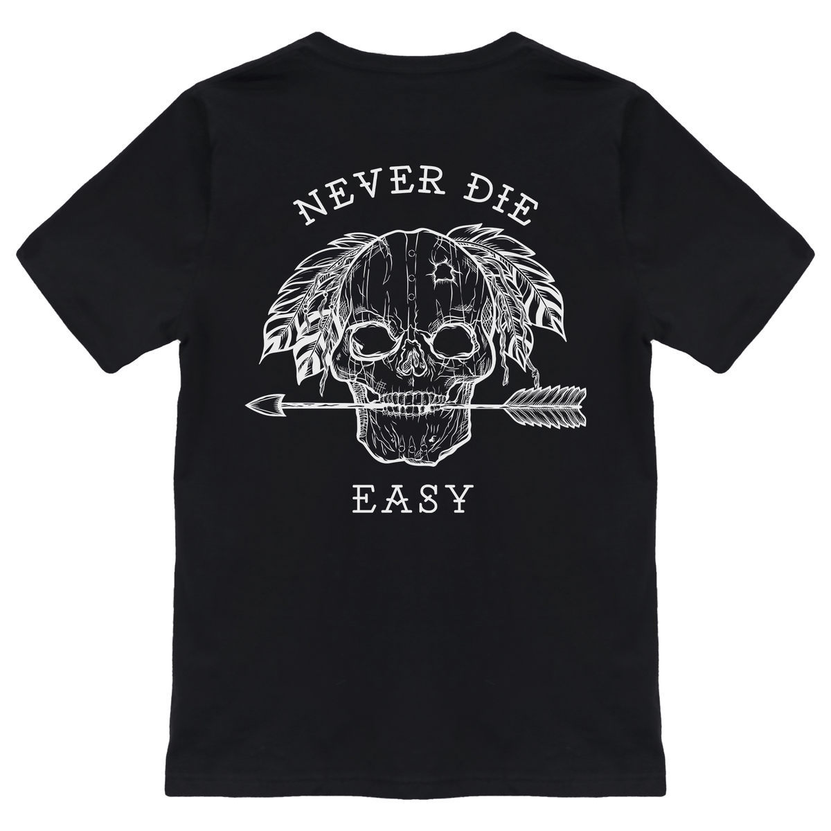 Never Die Easy Black T-Shirt