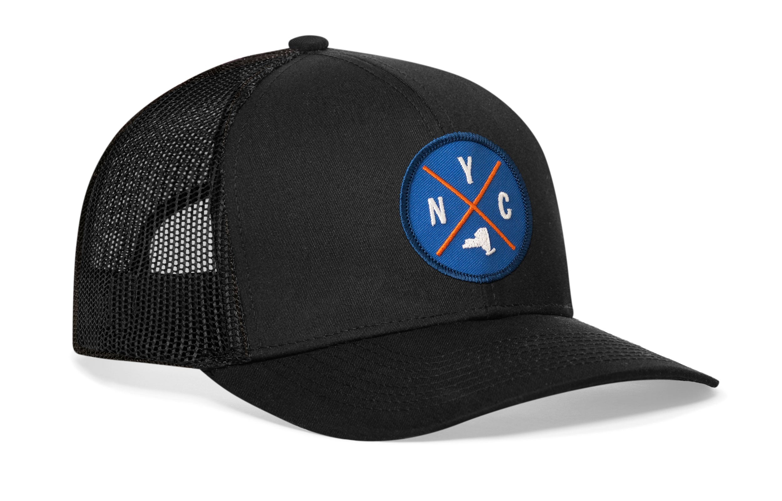 New York City Trucker Hat | Black NYC X Snapback