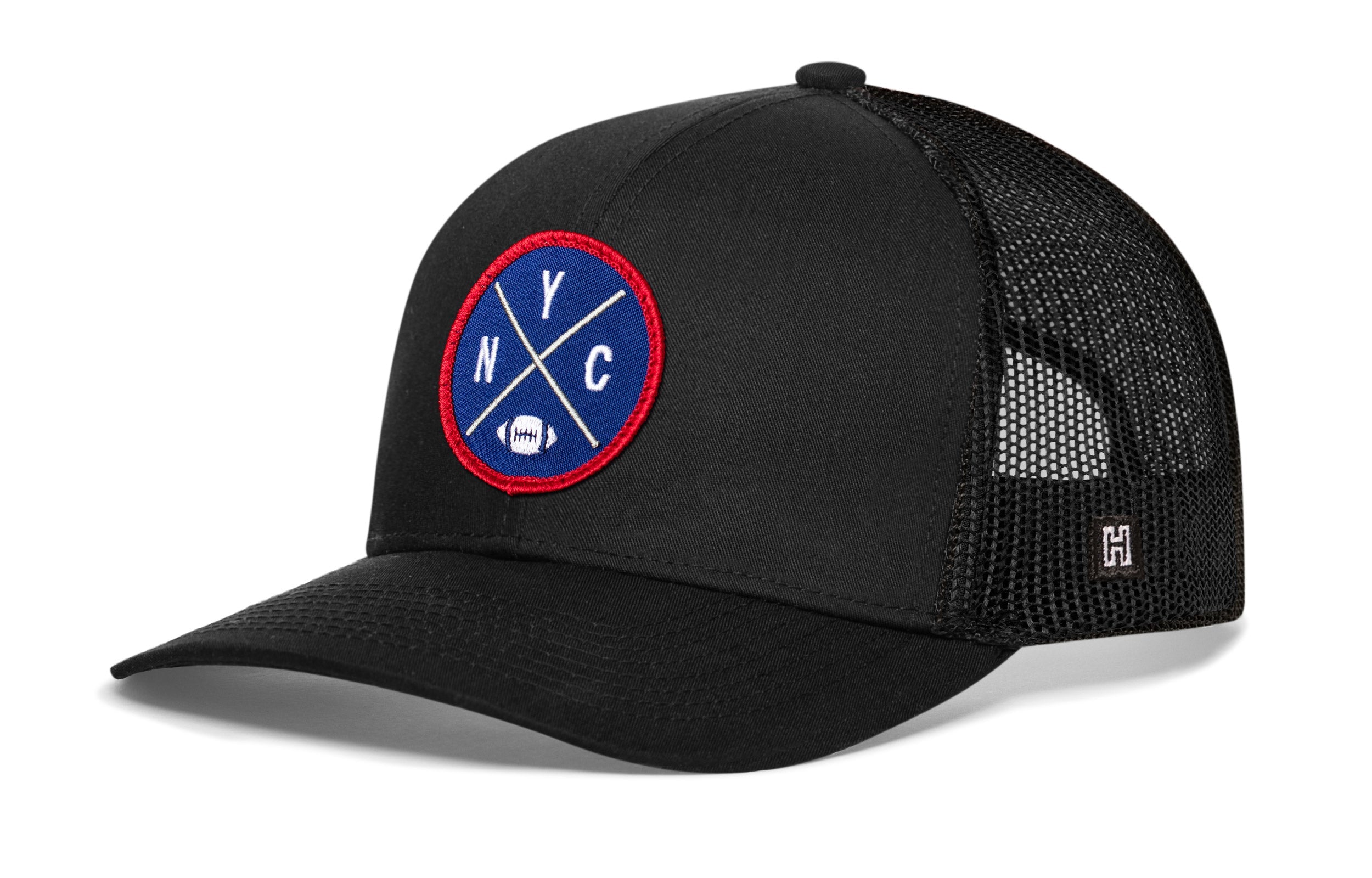 New York Trucker Hat | Black NYC X Football Snapback