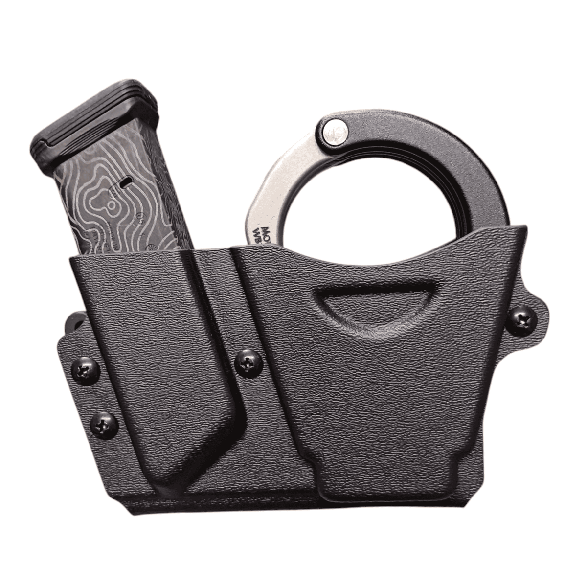 Peerless 850 Hinged Cuff and Magazine Holder