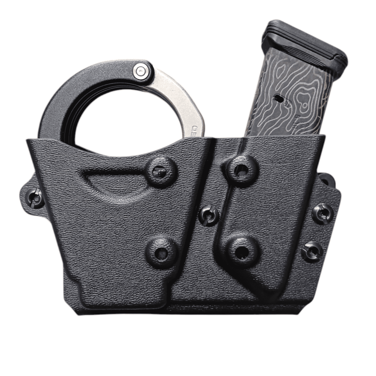 Peerless 850 Hinged Cuff and Magazine Holder