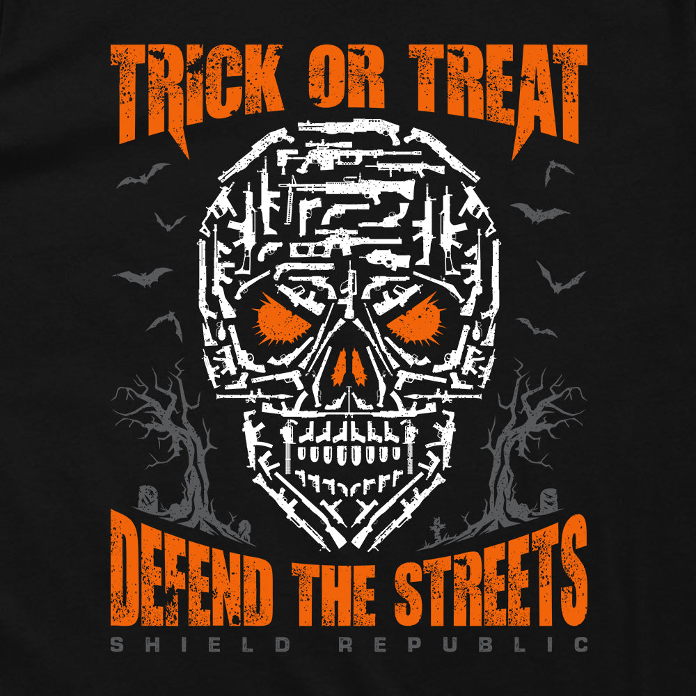 Shield Republic Trick or Treat Defend the Streets | Halloween Law Enforcement Apparel