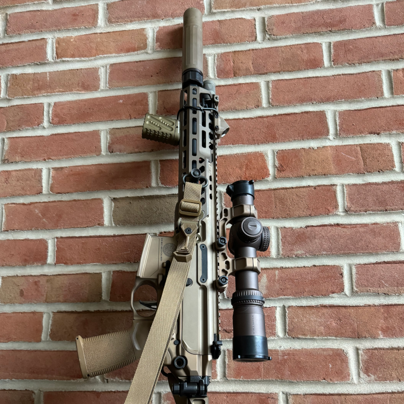 True North Concepts Zero-8 Multi-Angle Grip V2, Aluminum, S size, MLok Interface