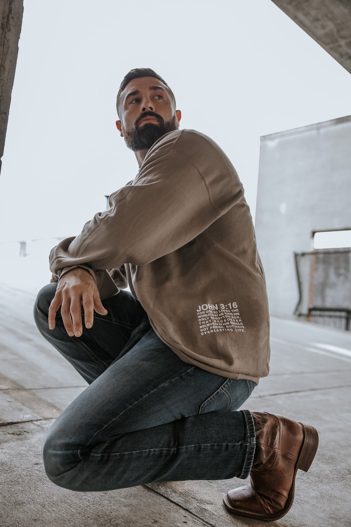 Jesus Saves Crewneck