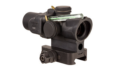 Trijicon ACOG - 1.5X16mm - Dual Illuminated Green Ring & 2 MOA Dot - Includes Q-LOC Mount - Matte Finish - Black
