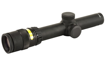 Trijicon Accupoint Rifle Scope - 1-4X24mm - 30mm - German #4 Crosshair With Green Dot Reticle - Matte