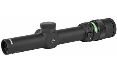Trijicon Accupoint Rifle Scope - 1-4X24mm - 30mm - German #4 Crosshair With Green Dot Reticle - Matte