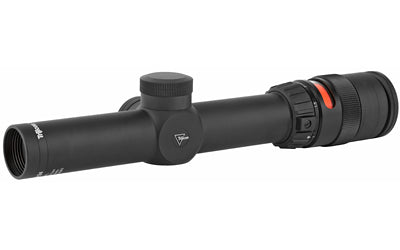 Trijicon Accupoint Rifle Scope - 1-4X24mm - 30mm - German #4 Crosshair With Green Dot Reticle - Matte