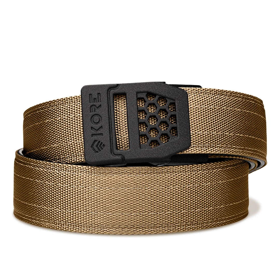 Kore Essentials Coyote Tactical Nylon Gun Belt 1.5"