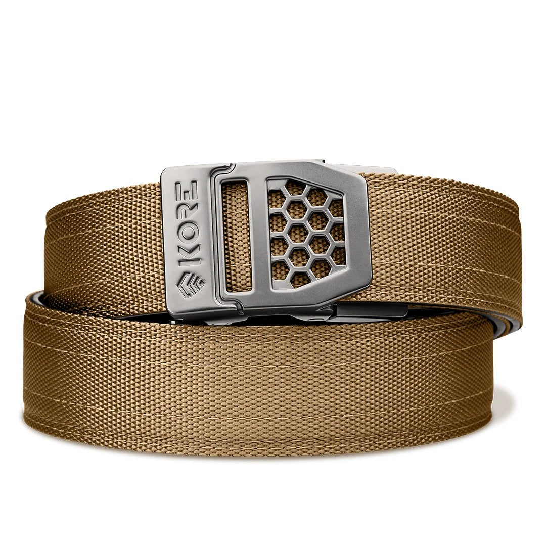 Kore Essentials Coyote Tactical Nylon Gun Belt 1.5"