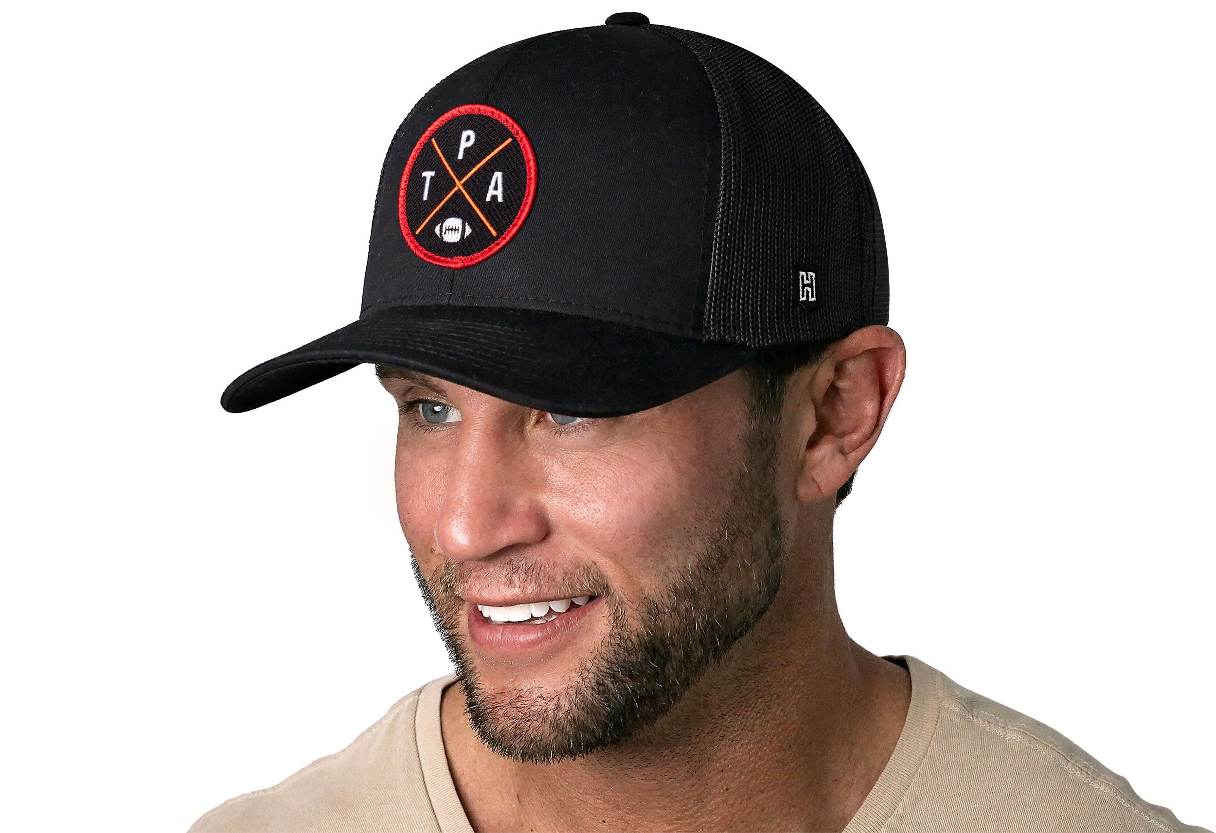 Tampa Bay Trucker Hat | Black TPA X Football Snapback