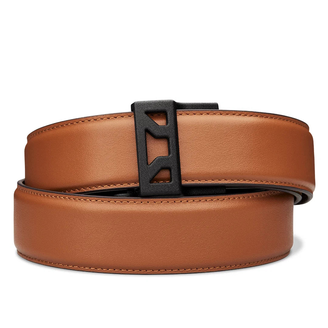 Kore Essentials Tan Leather Gun Belt 1.5"