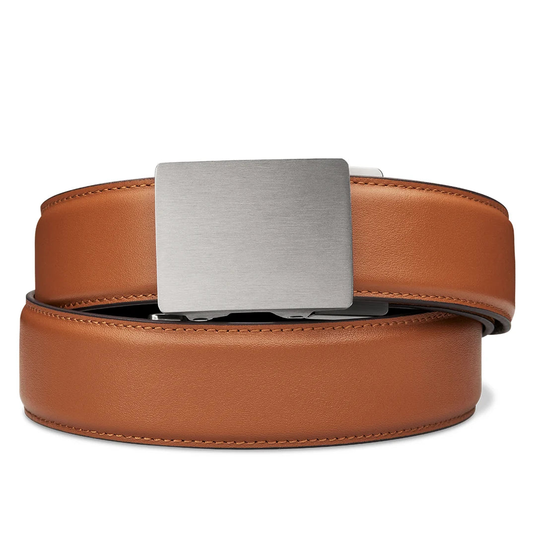 Kore Essentials Tan Leather Gun Belt 1.5"