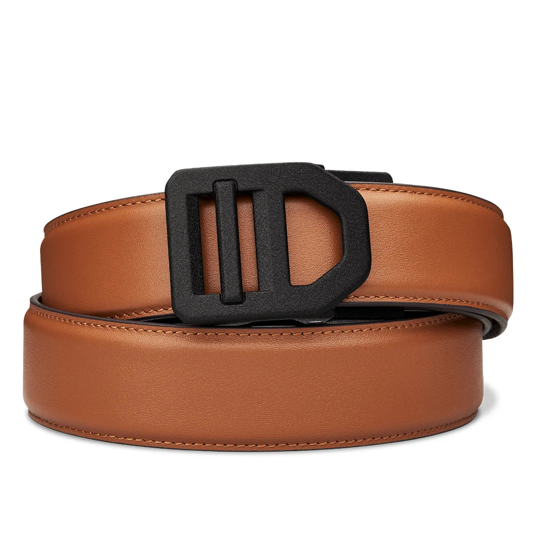 Kore Essentials Tan Leather Gun Belt 1.5"