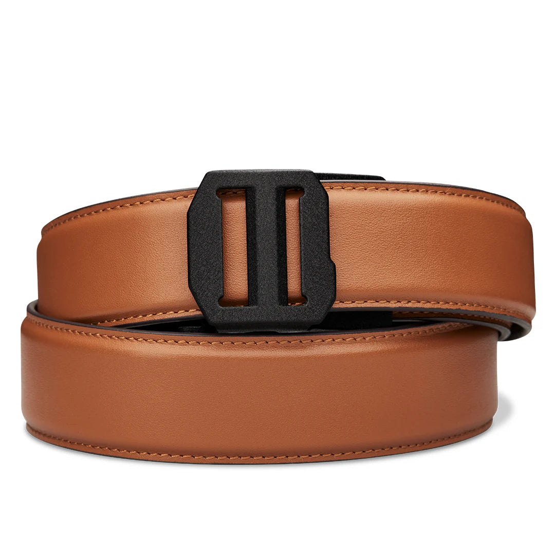 Kore Essentials Tan Leather Gun Belt 1.5"