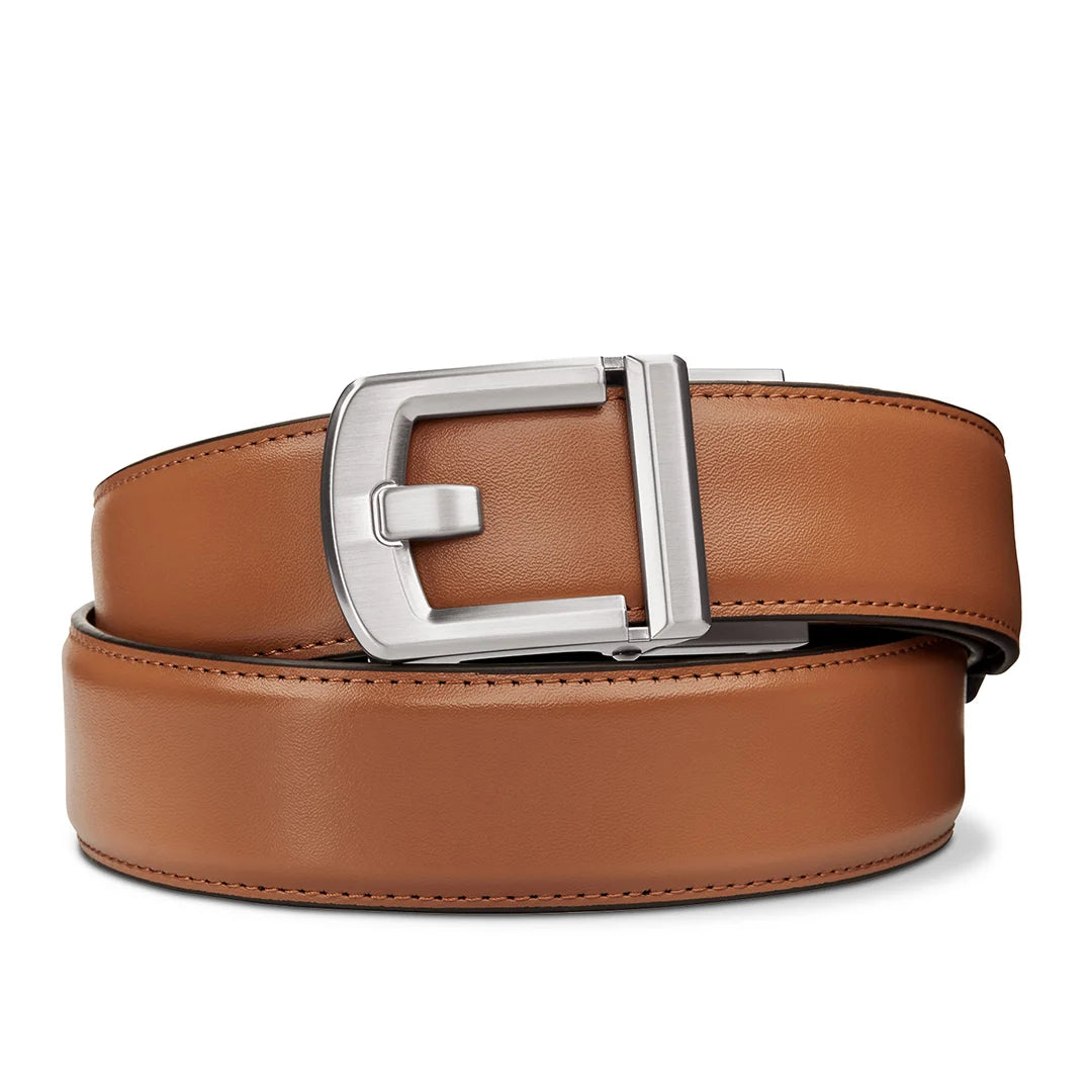 Kore Essentials Tan Leather Gun Belt 1.5"