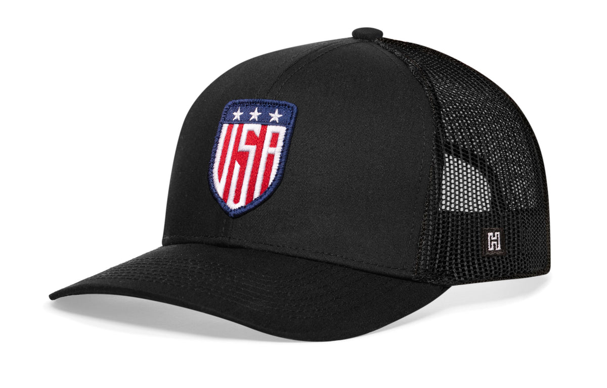 USA Shield Trucker Hat | America Snapback