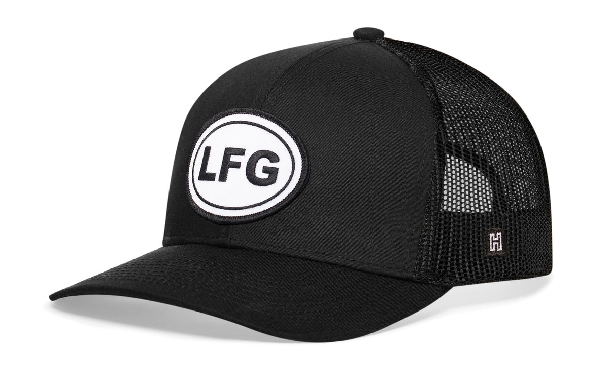 LFG Trucker Hat | Black Lets Go Snapback