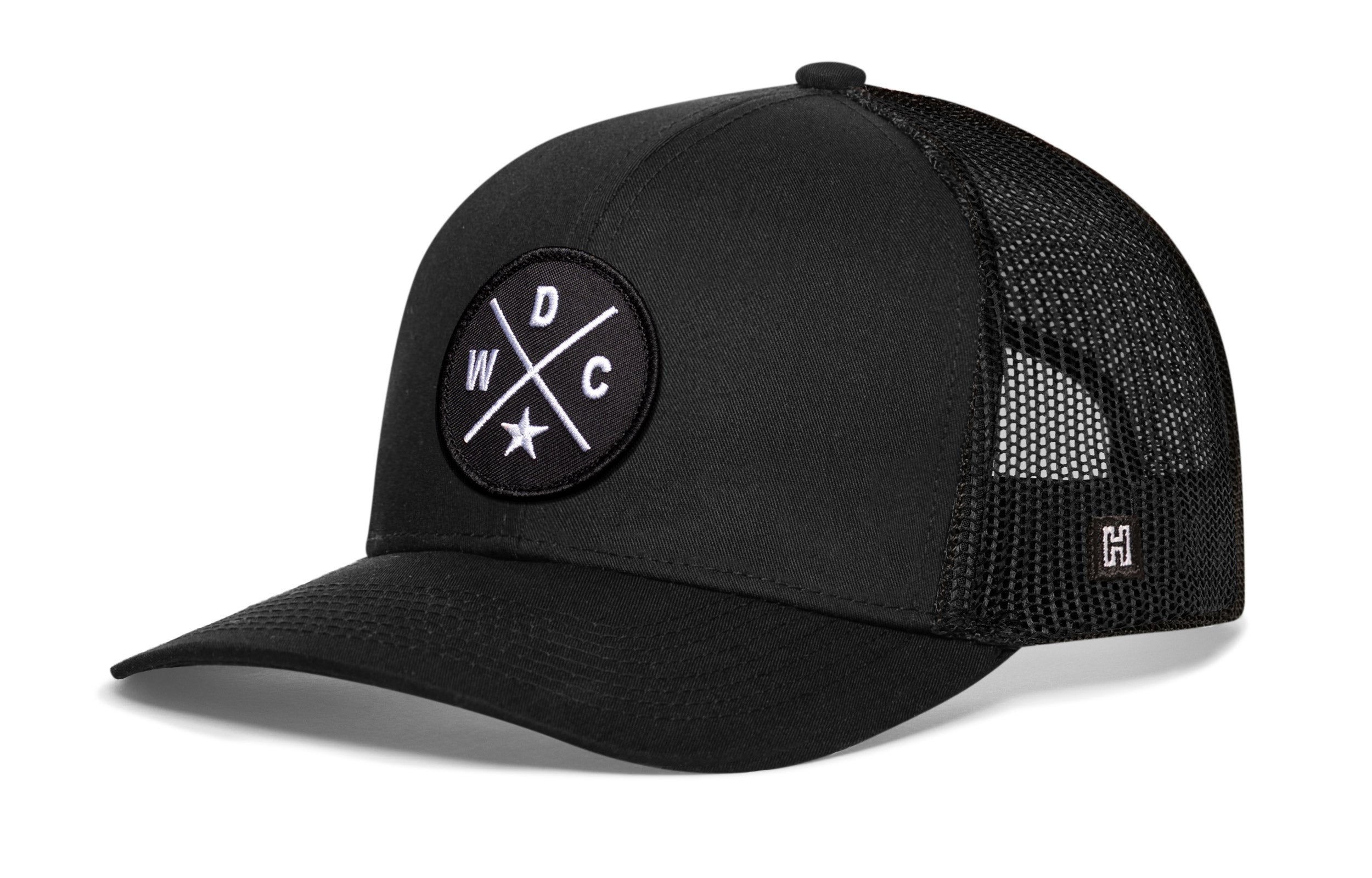 Washington DC Trucker Hat | Black WDC X Snapback