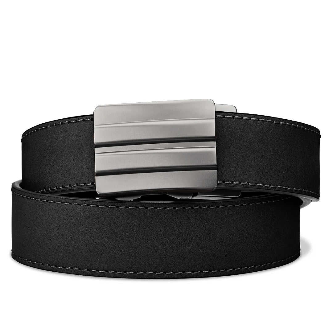 Kore Essentials Black Buffalo Leather Gun Belt 1.5"