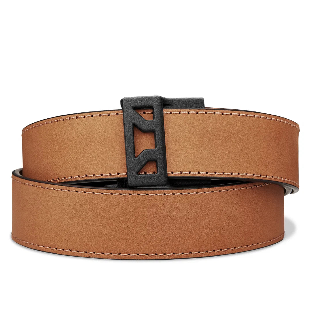 Kore Essentials Tan Buffalo Leather Gun Belt 1.5"