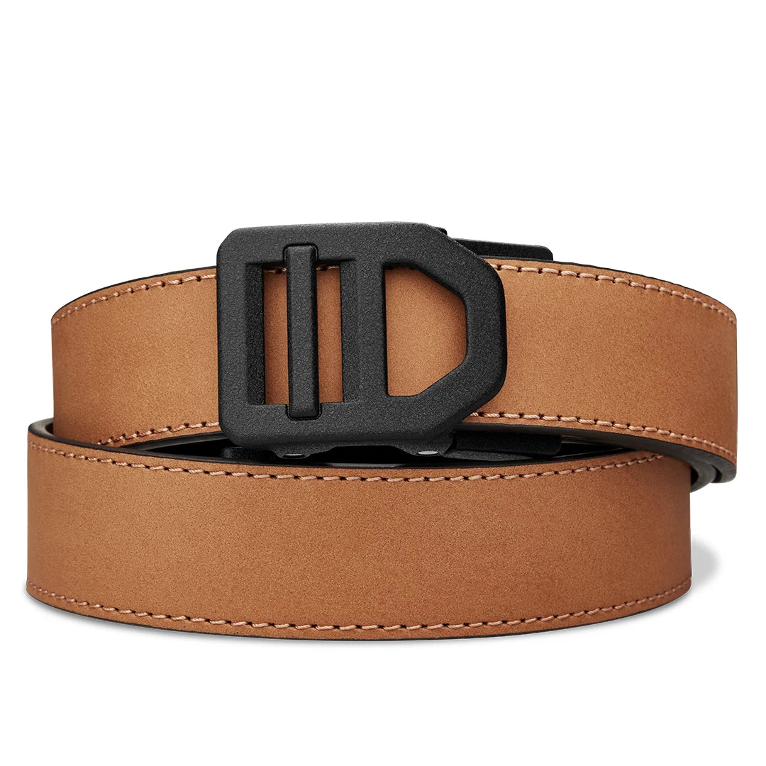 Kore Essentials Tan Buffalo Leather Gun Belt 1.5"