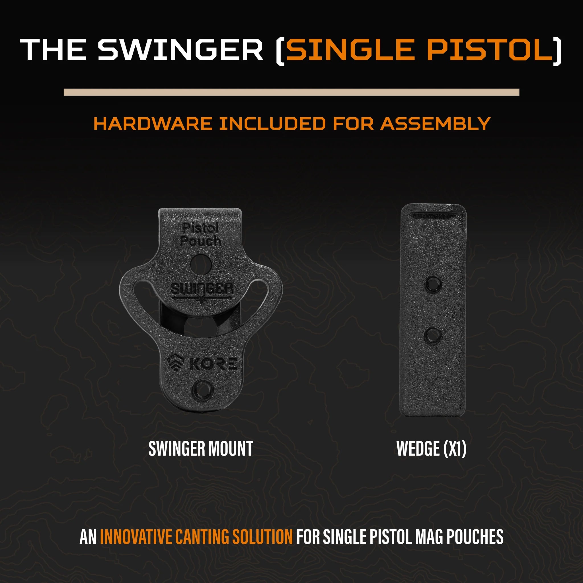 Kore Essentials Swinger Mount- For Pistol Mag Pouch
