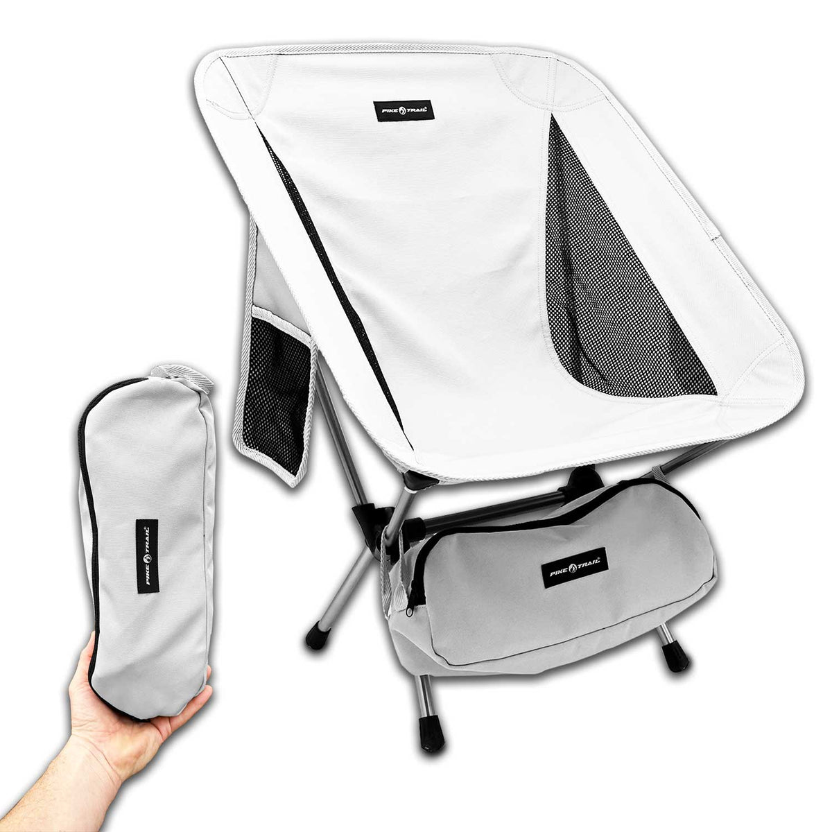 Pike Trail Ultralight Compact Camping Chair | Portable Outdoor Folding Chair