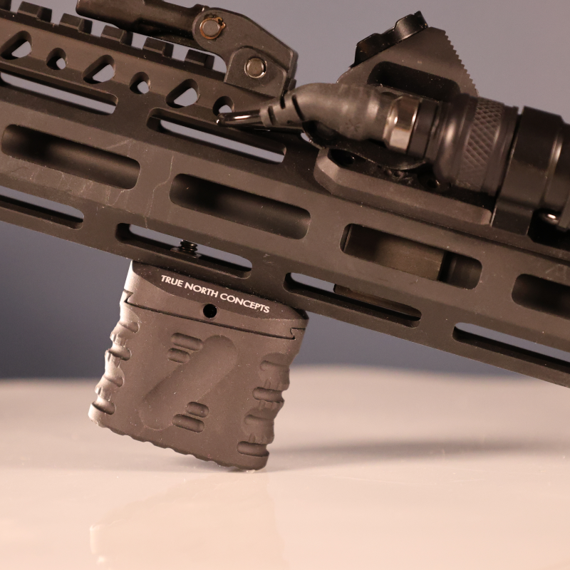 True North Concepts Zero-8 Multi-Angle Grip V2, Aluminum, K size, MLok Interface