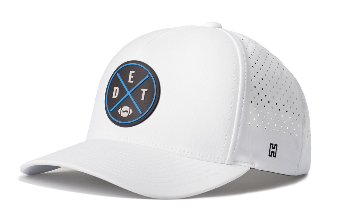 Detroit Football Performance 5-Panel Hat | Black DET X Flexfit Snapback