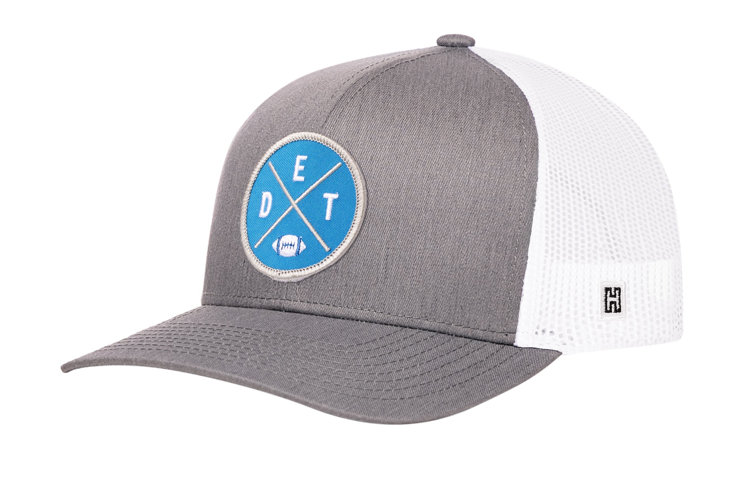 Detroit Football Trucker Hat | Light Blue DET X Snapback