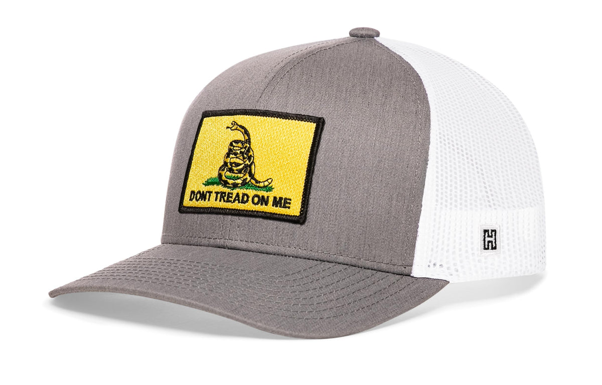 Dont Tread On Me Trucker Hat | Gadsden Flag Yellow Snapback